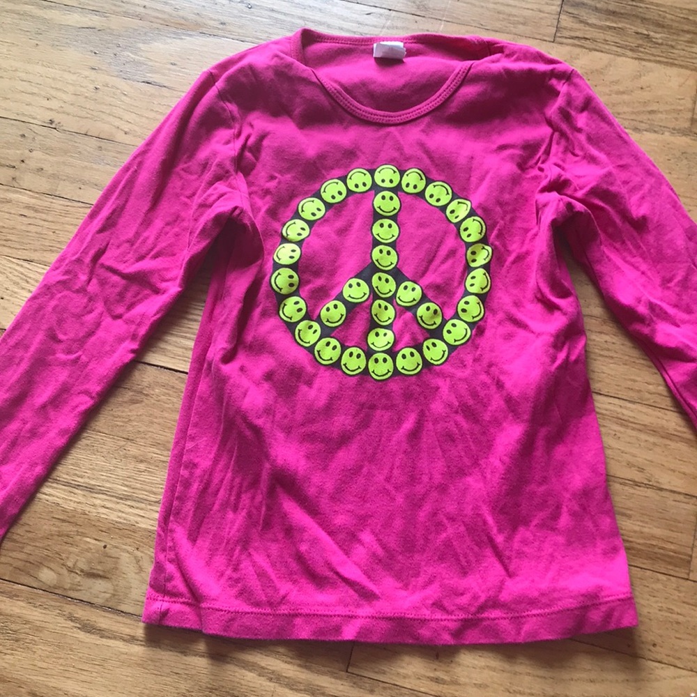 ☀️BOGO Peace Sign Emoji.  Size 10/12.  Runs Small